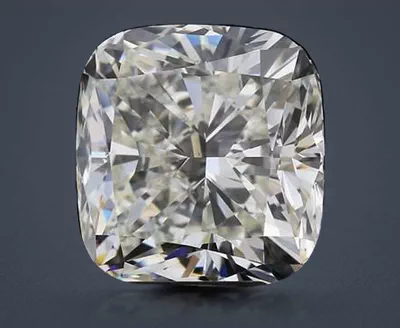 4.57ct K VS1 Rare Carat Ideal Cut Cushion Diamond
