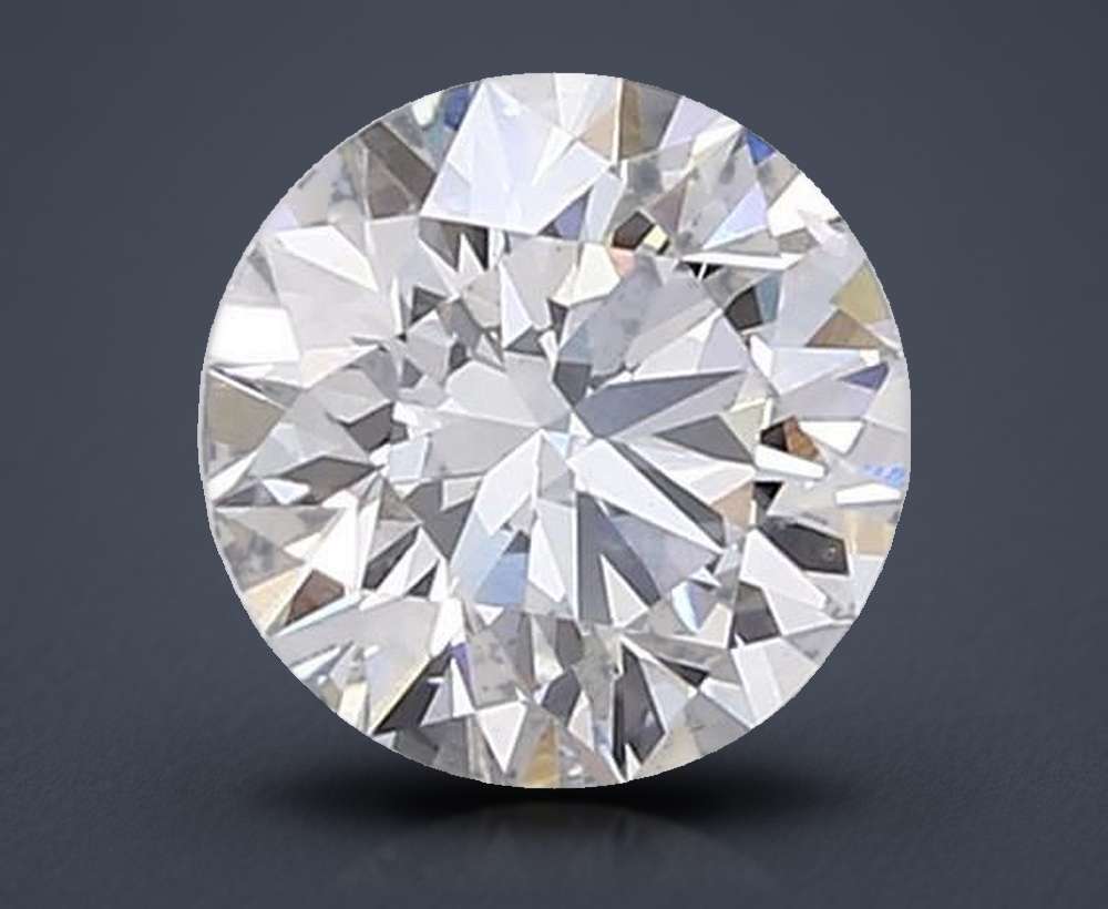 2.08ct H VS1 Rare Carat Ideal Cut Round Lab Grown Diamond