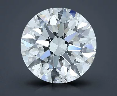 3.01ct D SI2 Rare Carat Ideal Cut Round Diamond