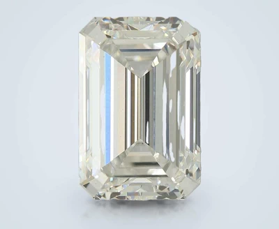 5.05ct F VS1 Rare Carat Ideal Cut Emerald Lab Grown Diamond