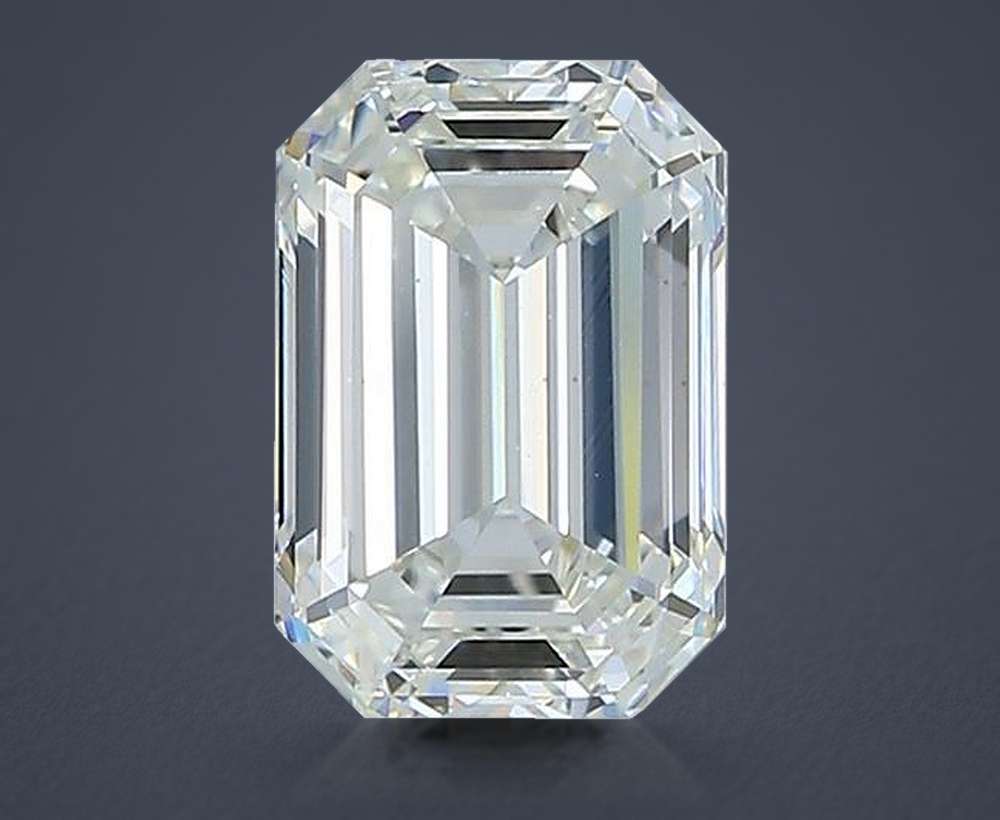 1.40ct J VS1 Rare Carat Ideal Cut Emerald Diamond