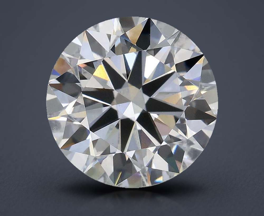 3.02ct D VS1 Excellent Cut Round Lab Grown Diamond