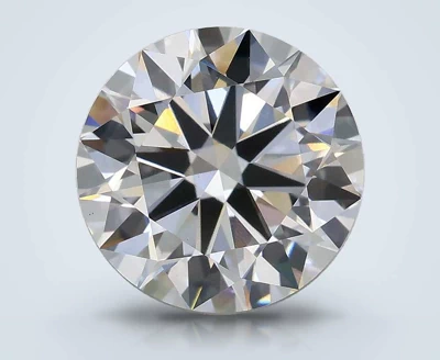 3.02ct D VS1 Excellent Cut Round Lab Grown Diamond