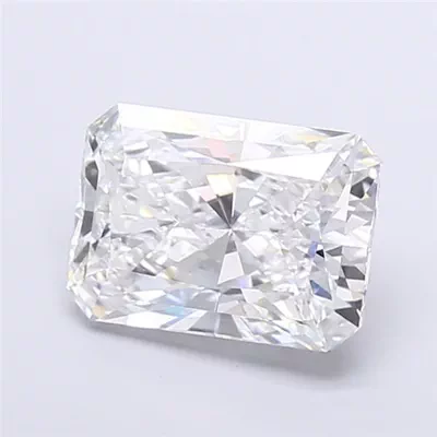 6.05ct E VVS2 Very Good Cut Radiant Lab Grown Diamond