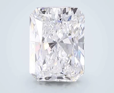 6.05ct E VVS2 Very Good Cut Radiant Lab Grown Diamond