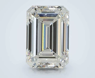 2.59ct F VS1 Rare Carat Ideal Cut Emerald Lab Grown Diamond