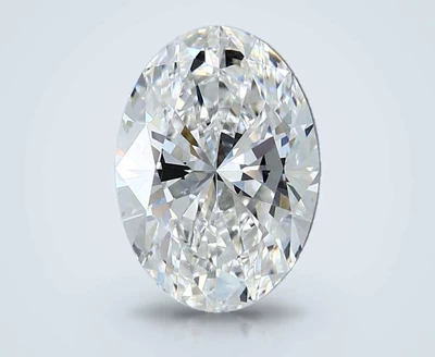 2.54ct E VS1 Rare Carat Ideal Cut Oval Lab Grown Diamond
