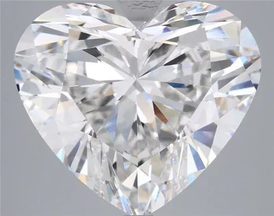 10.10ct F VVS2 Excellent Cut Heart Lab Grown Diamond