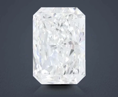 1.52ct E VVS2 Rare Carat Ideal Cut Radiant Lab Grown Diamond