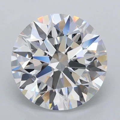 1.90ct D FL Rare Carat Ideal Cut Round Lab Grown Diamond