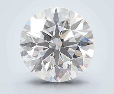0.53ct D FL Rare Carat Ideal Cut Round Lab Grown Diamond