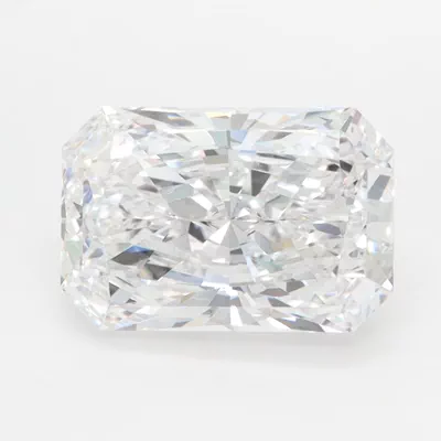 3.06ct D VVS2 Rare Carat Ideal Cut Radiant Lab Grown Diamond