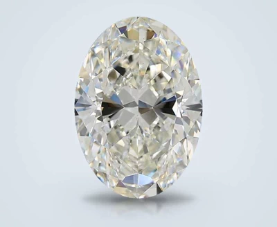 5.07ct J VS2 Rare Carat Ideal Cut Oval Diamond