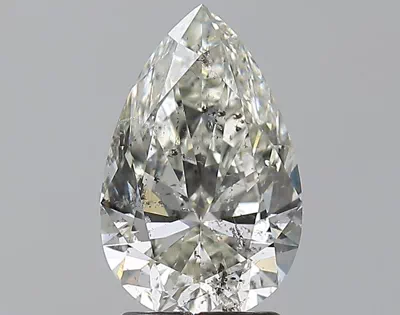 2.22ct H SI2 Rare Carat Ideal Cut Pear Diamond