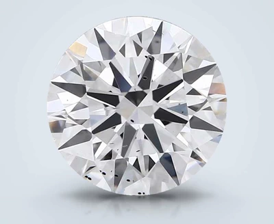 3.16ct E SI1 Rare Carat Ideal Cut Round Lab Grown Diamond