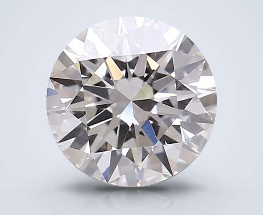 2.08ct H VS1 Excellent Cut Round Lab Grown Diamond