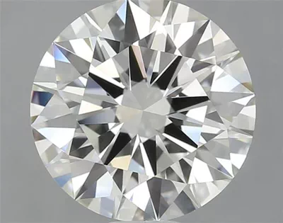 2.10ct K IF Rare Carat Ideal Cut Round Diamond
