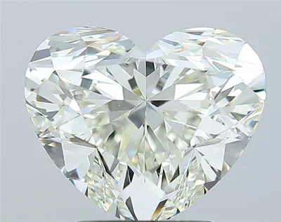 3.02ct I VS1 Rare Carat Ideal Cut Heart Diamond