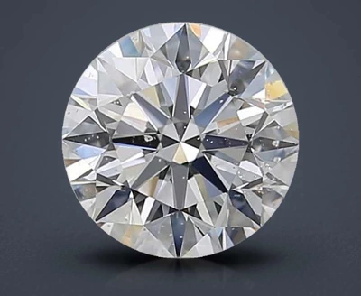 2.50ct E SI2 Rare Carat Ideal Cut Round Diamond
