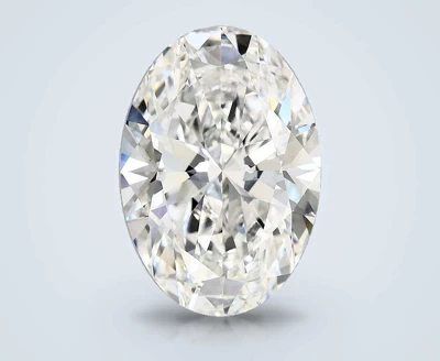 10.26ct F VVS2 Rare Carat Ideal Cut Oval Lab Grown Diamond