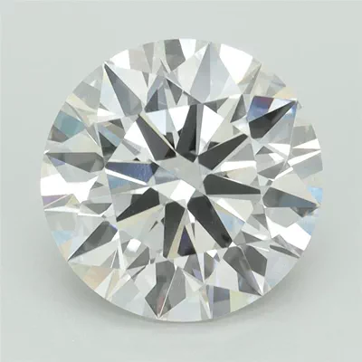 4.06ct F VS1 Rare Carat Ideal Cut Round Lab Grown Diamond