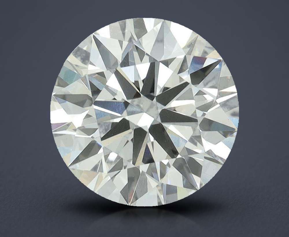 4.06ct F VS1 Rare Carat Ideal Cut Round Lab Grown Diamond