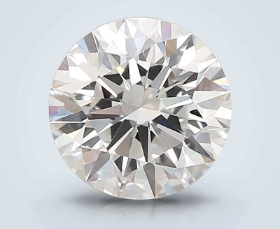 3.04ct F VVS2 Rare Carat Ideal Cut Round Lab Grown Diamond