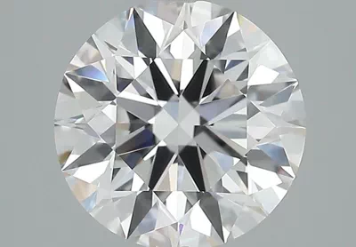 3.50ct H IF Rare Carat Ideal Cut Round Diamond