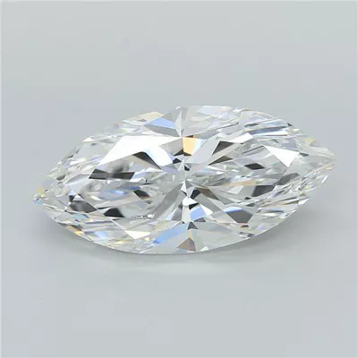 5.02ct E VVS2 Very Good Cut Marquise Lab Grown Diamond