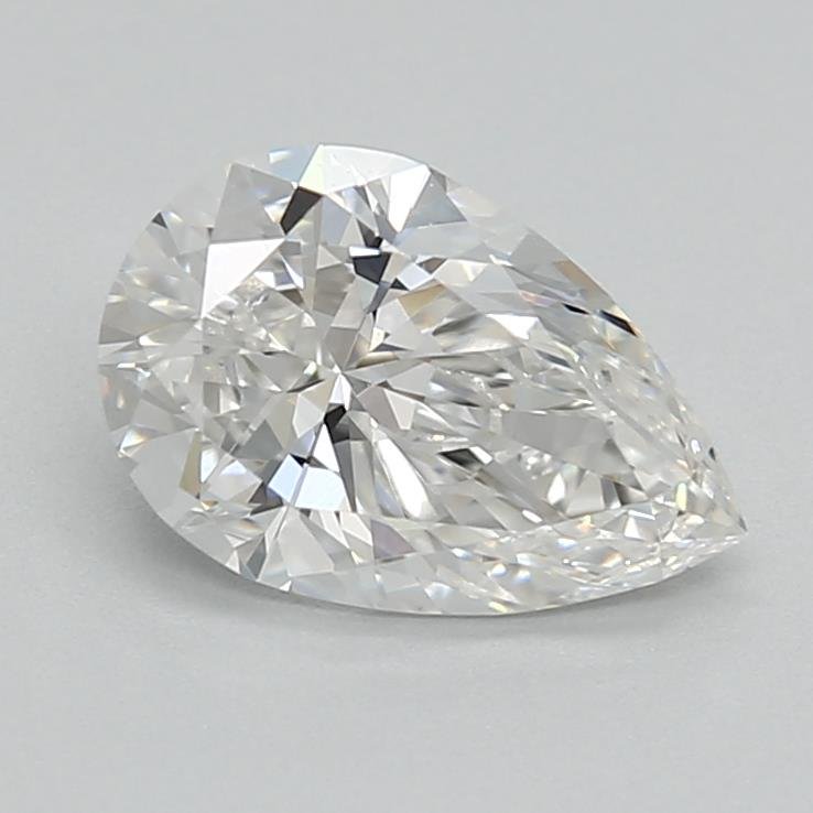 0.98ct E VVS2 Rare Carat Ideal Cut Pear Lab Grown Diamond