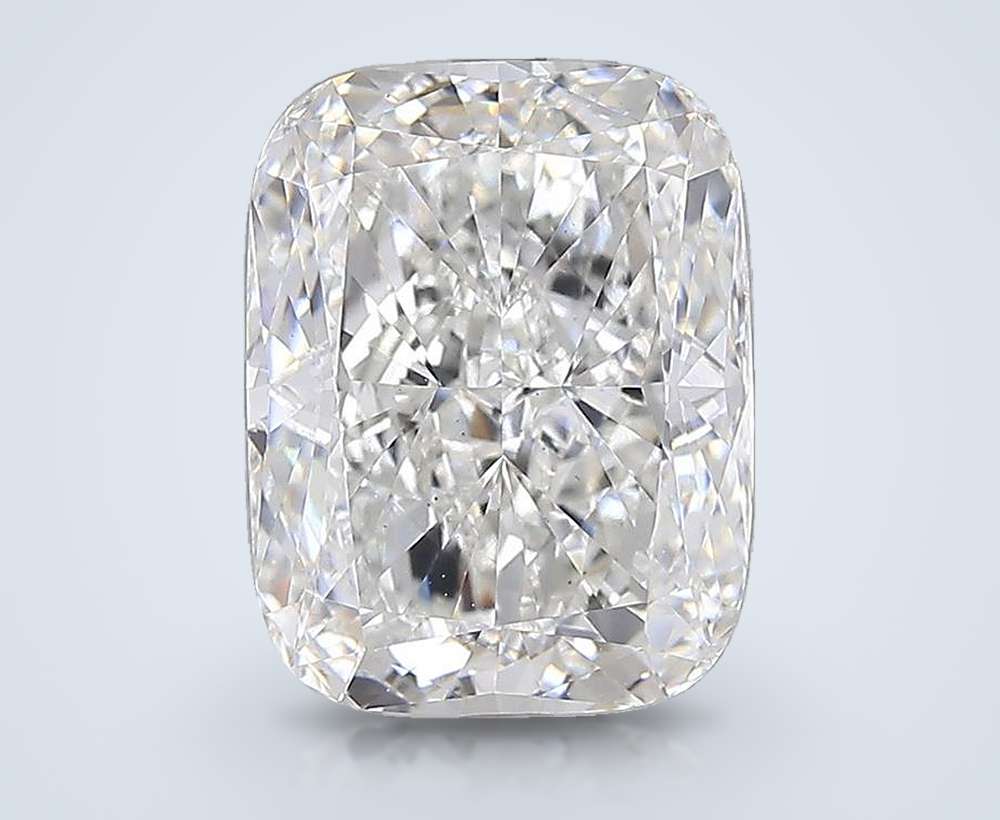 10.00ct F VS2 Rare Carat Ideal Cut Cushion Lab Grown Diamond