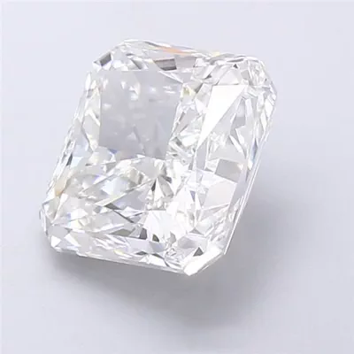 3.72ct F VVS2 Rare Carat Ideal Cut Radiant Lab Grown Diamond