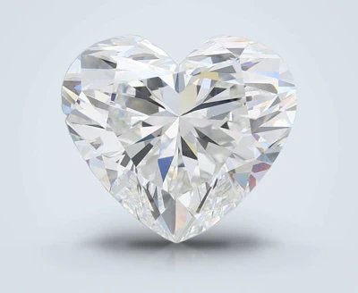 3.88ct E VVS2 Rare Carat Ideal Cut Heart Lab Grown Diamond