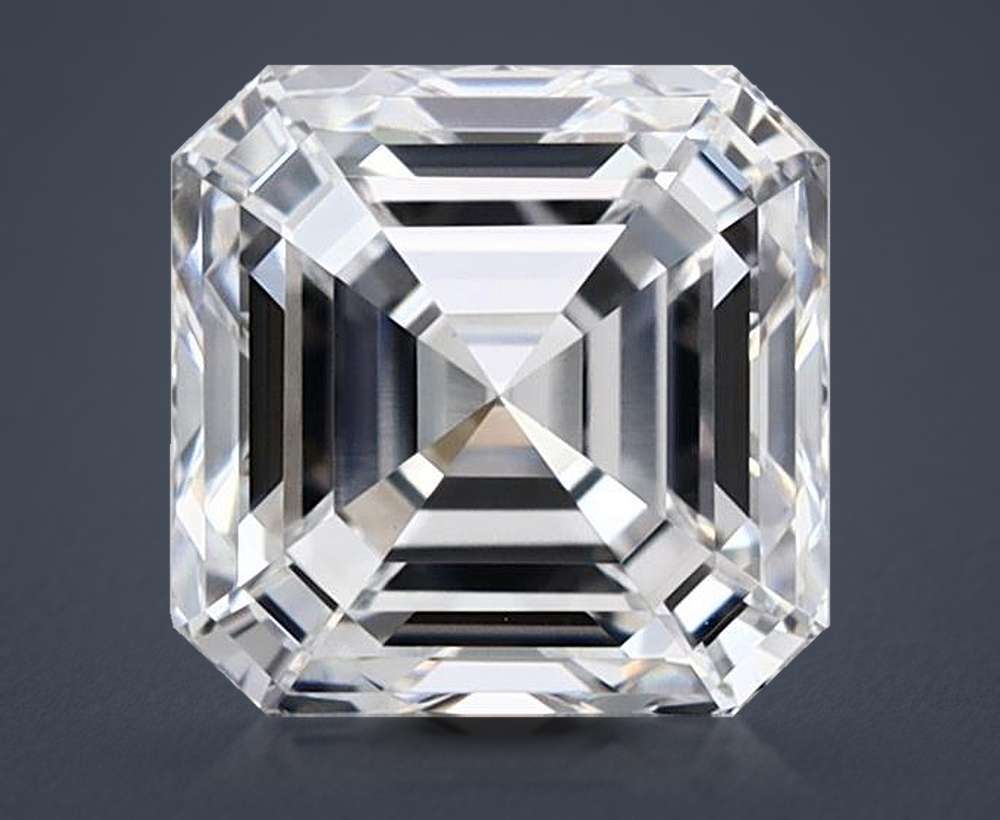 1.51ct E VS1 Rare Carat Ideal Cut Asscher Lab Grown Diamond