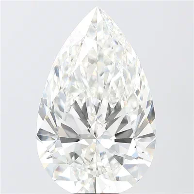 14.05ct F VVS2 Rare Carat Ideal Cut Pear Lab Grown Diamond