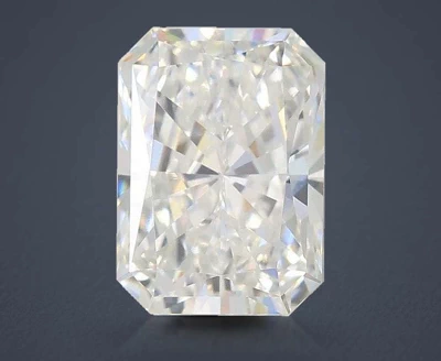 2.55ct F VVS1 Rare Carat Ideal Cut Radiant Lab Grown Diamond