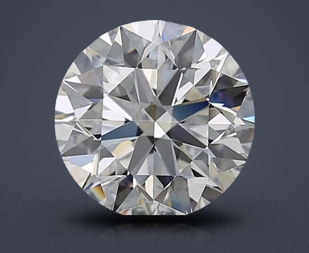 3.51ct H VS1 Excellent Cut Round Diamond