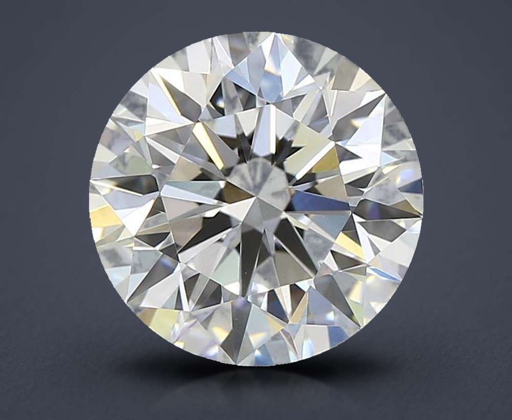 1.52ct E VVS2 Rare Carat Ideal Cut Round Lab Grown Diamond