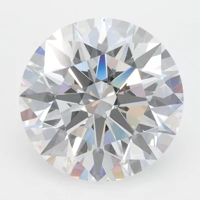 3.69ct D VVS2 Rare Carat Ideal Cut Round Lab Grown Diamond