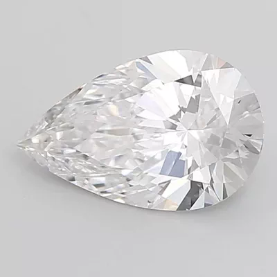 4.09ct E VS1 Rare Carat Ideal Cut Pear Lab Grown Diamond
