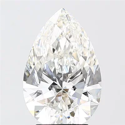 3.02ct G VS1 Rare Carat Ideal Cut Pear Lab Grown Diamond