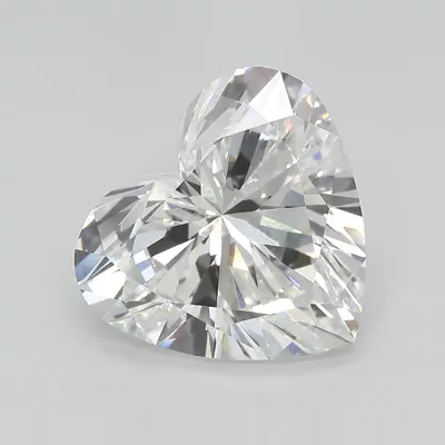 7.72ct E VVS2 Good Cut Heart Lab Grown Diamond