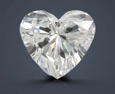 7.72ct E VVS2 Good Cut Heart Lab Grown Diamond