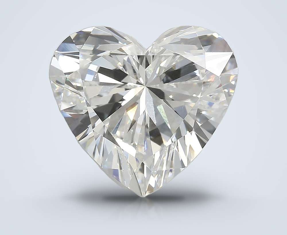 7.72ct E VVS2 Good Cut Heart Lab Grown Diamond