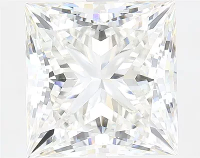 5.42ct G VS1 Rare Carat Ideal Cut Princess Lab Grown Diamond