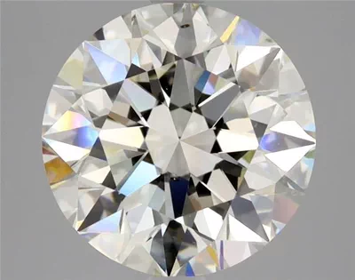 3.20ct J VS2 Rare Carat Ideal Cut Round Diamond