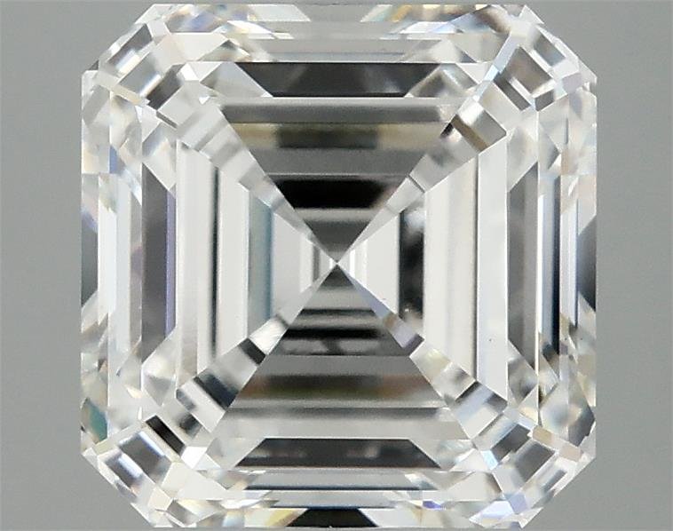 4.09ct F VVS2 Rare Carat Ideal Cut Asscher Lab Grown Diamond