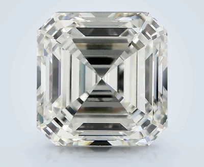4.09ct F VVS2 Rare Carat Ideal Cut Asscher Lab Grown Diamond
