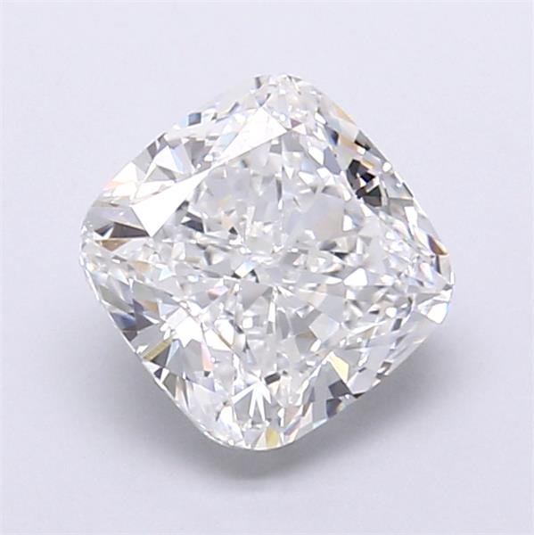 2.13ct D VVS2 Rare Carat Ideal Cut Cushion Lab Grown Diamond