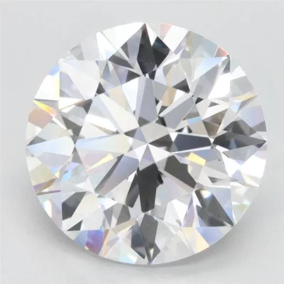 4.06ct D VVS1 Rare Carat Ideal Cut Round Lab Grown Diamond
